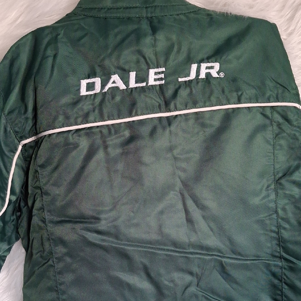 Kids Green Racing Jacket - Picture 2 of 7